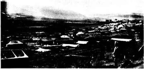 Лагерь 1го корпуса Русской армии в Галлиполи 1921 год На первых порах - фото 95