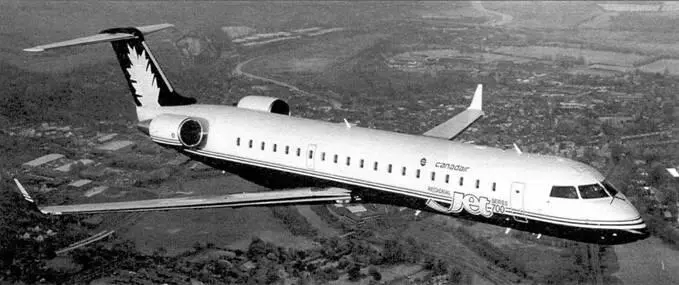 Новейший CRJ700 корпорации Бомбардье является прекрасным примером развития - фото 78
