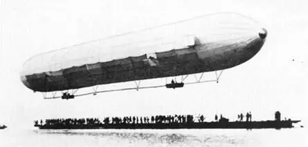 LZ 1 Каркас из алюминиевого сплава Длина 120 м объём 11300 м3 полный - фото 89