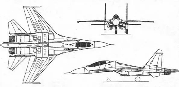 Конкуренты F15E Су30 вверху и Су34 внизу В 1997 году построена - фото 46
