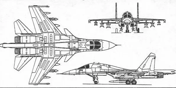 Конкуренты F15E Су30 вверху и Су34 внизу В 1997 году построена - фото 48