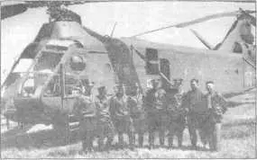 Участники парада в Тушино во время тренировок 1956 г Модифицированный - фото 83