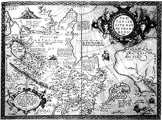 Первая печатная карта Сибири 1570 г Способы передвижения в Сибири Езда на - фото 9