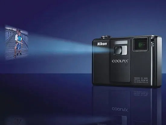 Оригинальный гибрид фотоаппарат Nikon Coolpix S1000pj с пикопроектором - фото 28