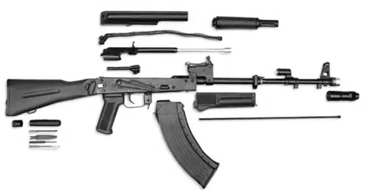 Неполная разборка автомата АК 103 Продолжающееся использование Калашниковых и - фото 116