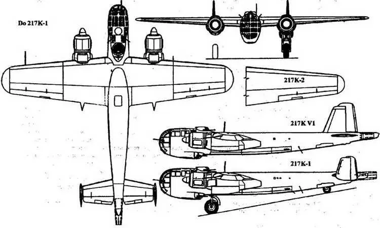 Весной 1943 г на заводе Дорнье в Левентхвале два опытных самолета были - фото 75