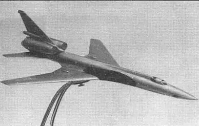 Модель самолета 106 Первый вариант на базе 105 с осесимметричными - фото 42