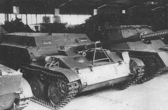 АСУ57 57мм пушки 451 была создана в 19481950 годах в ОКБ завода 106 - фото 114