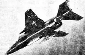 Истребительбомбардировщик Ягуар F4M FVS проект истребителя - фото 22