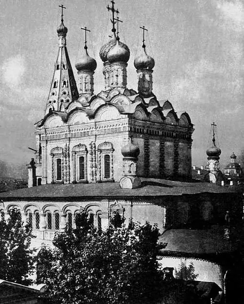 Церковь Николы в Столпах начало XVII в в Армянском переулке Место церкви - фото 45