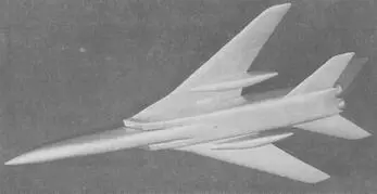 Модель Ту128А Модель Ту138 Помимо нескольких проектов самолета 138 - фото 22