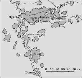 Рис 16 Городская агломерация РейнРур в ФРГ Рис 17 Верхнесилезская - фото 25