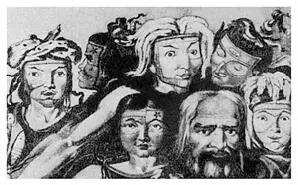 Колюжи тлинкиты в воинской одежде Рисунок М Тиханова Сии народы как и - фото 21