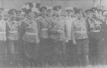 Конкурс военных аэропланов 1913 г Корпусной аэродром На закрытии конкурса В - фото 34