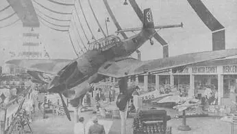 Ju 87B на выставке в Брюсселе июль 1939 г До войны несколько недель - фото 77