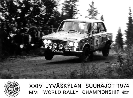 1974 год ралли 1000 озёр Финляндлия Экипаж Л Шувалов и Л Потапчик в - фото 42