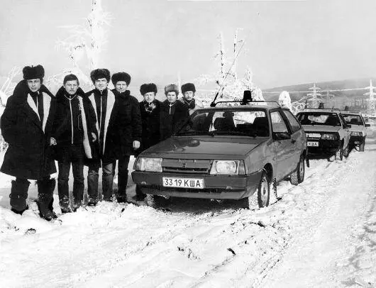 На колымских таёжных зимниках Холодный запуск в Сусумане - фото 365