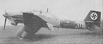 Юнкерс Ju 87А Самолет установочной партии Ju 87В Характерные подвижные - фото 71
