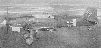 Ju 87B2 из состава 4SLG77 Россия 1941 г Воздушный тормоз выпущен и - фото 76