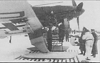 Юнкерс Ju87B2lU4 на лыжном шасси Применение штук в Северной Африке и на - фото 82