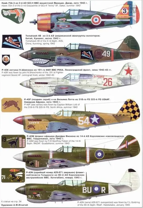 Александр В Шпигунов Киев Ястребиное изобилие для моделистов Kittyhawk - фото 68