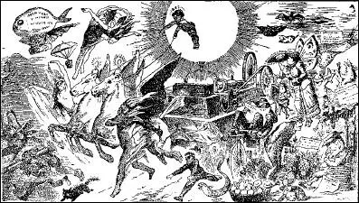 Триумф технического прогресса Рисунок художника XIX века показывающий - фото 146
