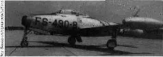F84E из 523го FS принимавший участие в бою с МиГами 21 января 1951 г Его - фото 68