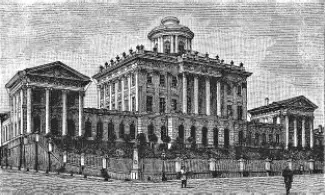 Особняк в Москве дом Пашкова Гравюра XIX в Собственные дома в столицах - фото 206