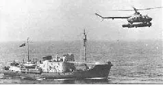 1МГ СССР68110 над китобоем Ми 1MrUSSR68110 above whaler Ми1МГ на - фото 48