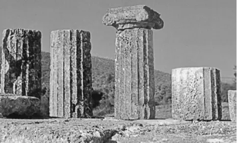 Колонны храма выполненные в ионическом ордере Фотография Чернофигурный - фото 95