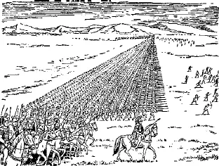 Македонская фаланга Рисунок Значительно повысилась роль конницы - фото 170