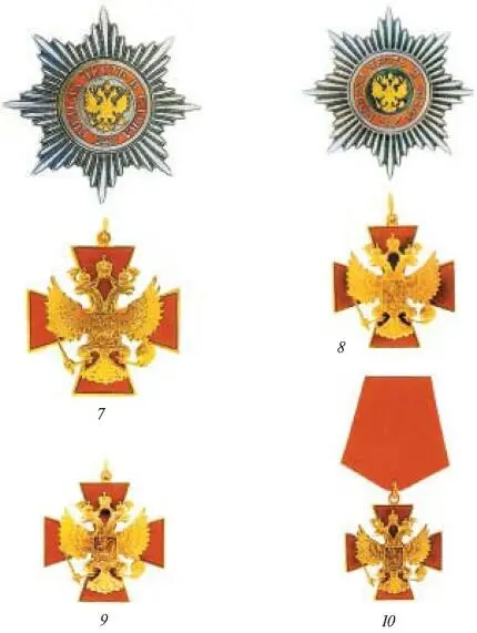 7 Звезда и знак ордена За заслуги перед Отечеством I степени 8 Звезда и - фото 36