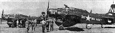 В результате повреждения зенитным огнем AD3W эскадрильи VC11 с авианосца - фото 50