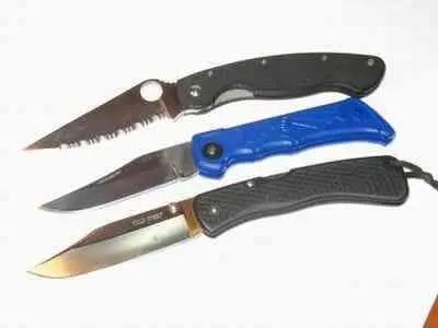 Ход клинка при открытие чуть чуть туговат но не на столько что бы прилагать - фото 1060