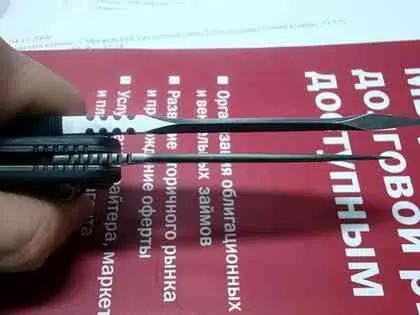 Чисто внешне нож выглядит достаточно привлекательно Обмотка ручки сделана на - фото 264