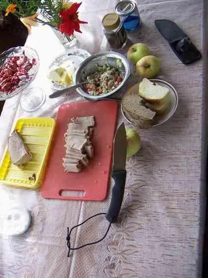 Ножны сшитые из дубовой кожи и довольно плоские что есть хорошо Твердые - фото 321
