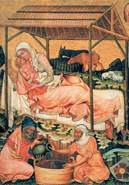 Рис 18 Рождество Христово Мастер Вышебродского Алтаря Якобы около 1350 - фото 11