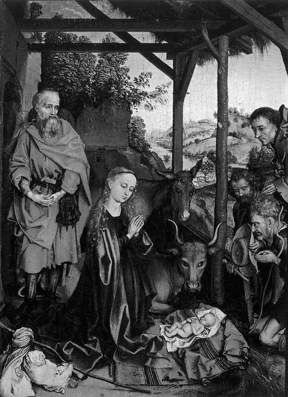 Рис 19 Поклонение Волхвов Мартин Шонгауэр Якобы около 1472 года - фото 12