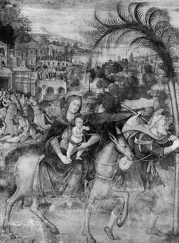 Рис 176 Избиение младенцев и бегство в Египет Бальдасарре Перуцци Якобы - фото 81