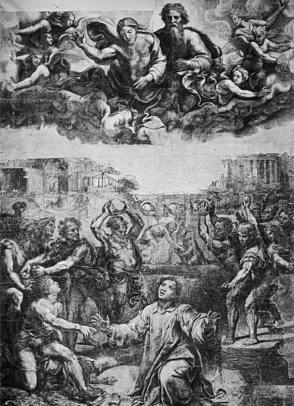 Рис 185 Побиение камнями Святого Стефана Джулио Романо Якобы 1522 год - фото 89