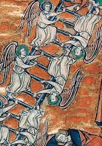 Рис 339 Лествица Иакова Миниатюра в рукописи Франция Якобы около 1250 - фото 227