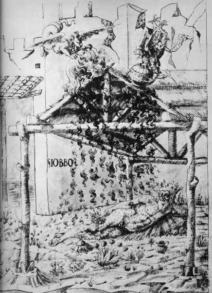 Рис 357 Старинная гравюра Иов из Флорентийской Иллюстрированной Хроники - фото 245