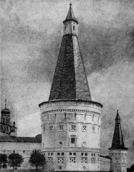 Рис 528 Воскресенская башня ИосифоВолоколамского монастыря Взято из - фото 293