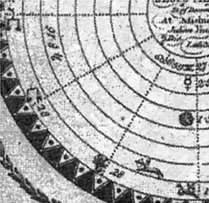 Рис 727 Левая нижняя четверть зодиака Христа Сектора соответствующие - фото 427