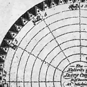 Рис 728 Левая верхняя четверть зодиака Христа Сектора соответствующие - фото 428