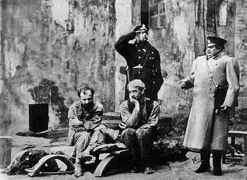 Станиславский и НемировичДанченко в костюмах босяков в пьесе На дне 1903 г - фото 26