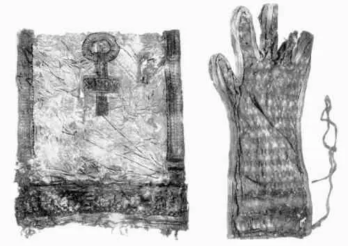 На рис96 показана льняная рубашка с христианским нательным крестом в - фото 187