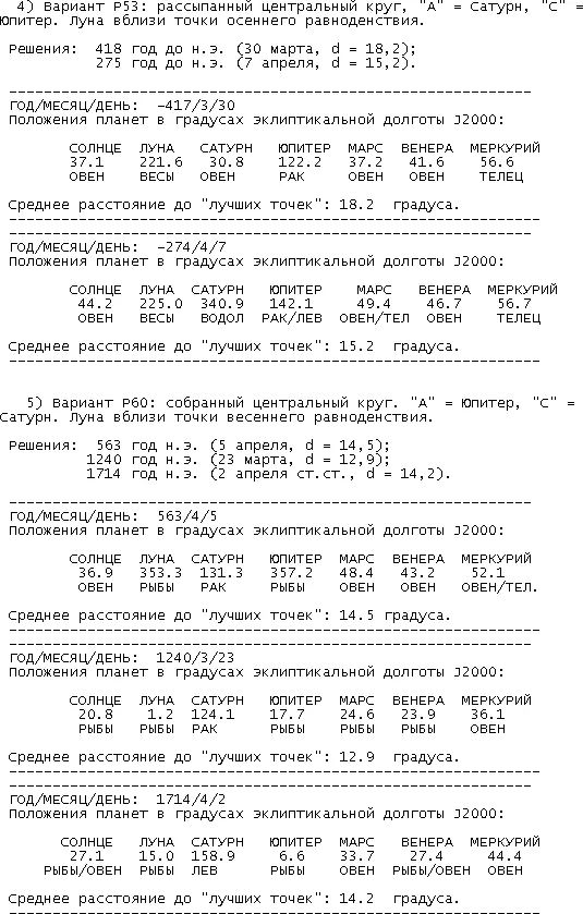 Итак для зодиака P2получилось довольно много решений разбросанных по всему - фото 43