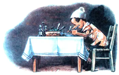 25 ПИНОККИО ДАЁТ ФЕЕ ОБЕЩАНИЕ СТАТЬ ХОРОШИМ И УЧИТЬСЯ ТАК КАК ЕМУ НАДОЕЛО - фото 46