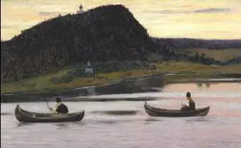М В Нестеров Молчание 1903 г Государственная Третьяковская галерея - фото 199